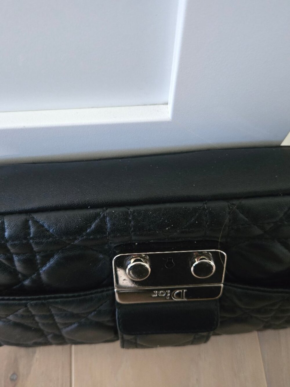 Dior Miss Dior Cannage Leather Crossbody Bag - Picture 12 of 13
